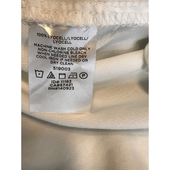 Lou & Grey for LOFT Light Blue Hi Lo Bubble Hem Popover Top Size M - Picture 5 of 5